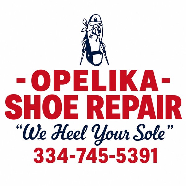 Opelika Shoe Repair · We Heel Your Sole · 334-745-5391